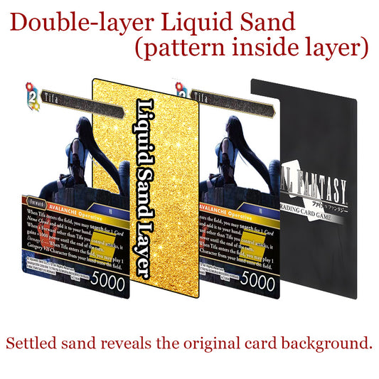 CUSTOM Final Fantasy Card Quicksand Keychain