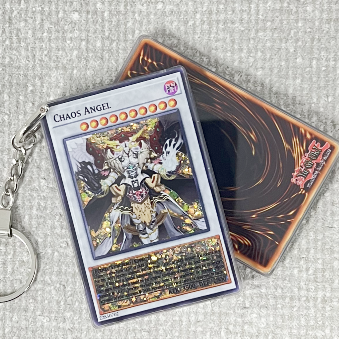 CHAOS ANGEL Card Quicksand Keychain
