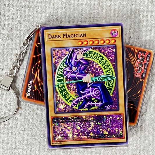 DARK MAGICIAN Card Quicksand Keychain