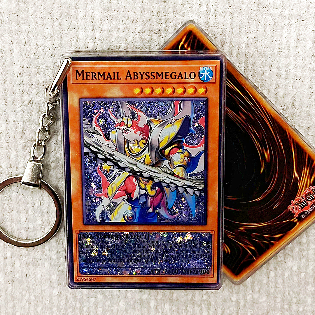 MERMAIL ABYSSMEGALO Card Quicksand Keychain