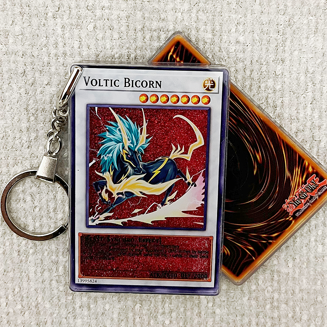 VOLTIC BICORN Card Quicksand Keychain