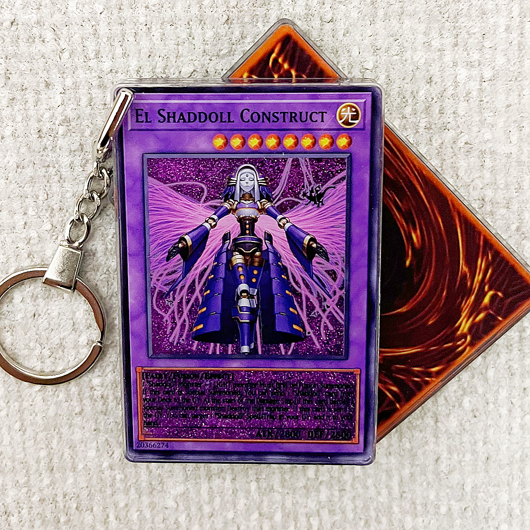 EL SHADDOLL CONSTRUCT Card Quicksand Keychain