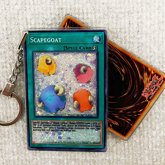 SCAPEGOAT Card Quicksand Keychain