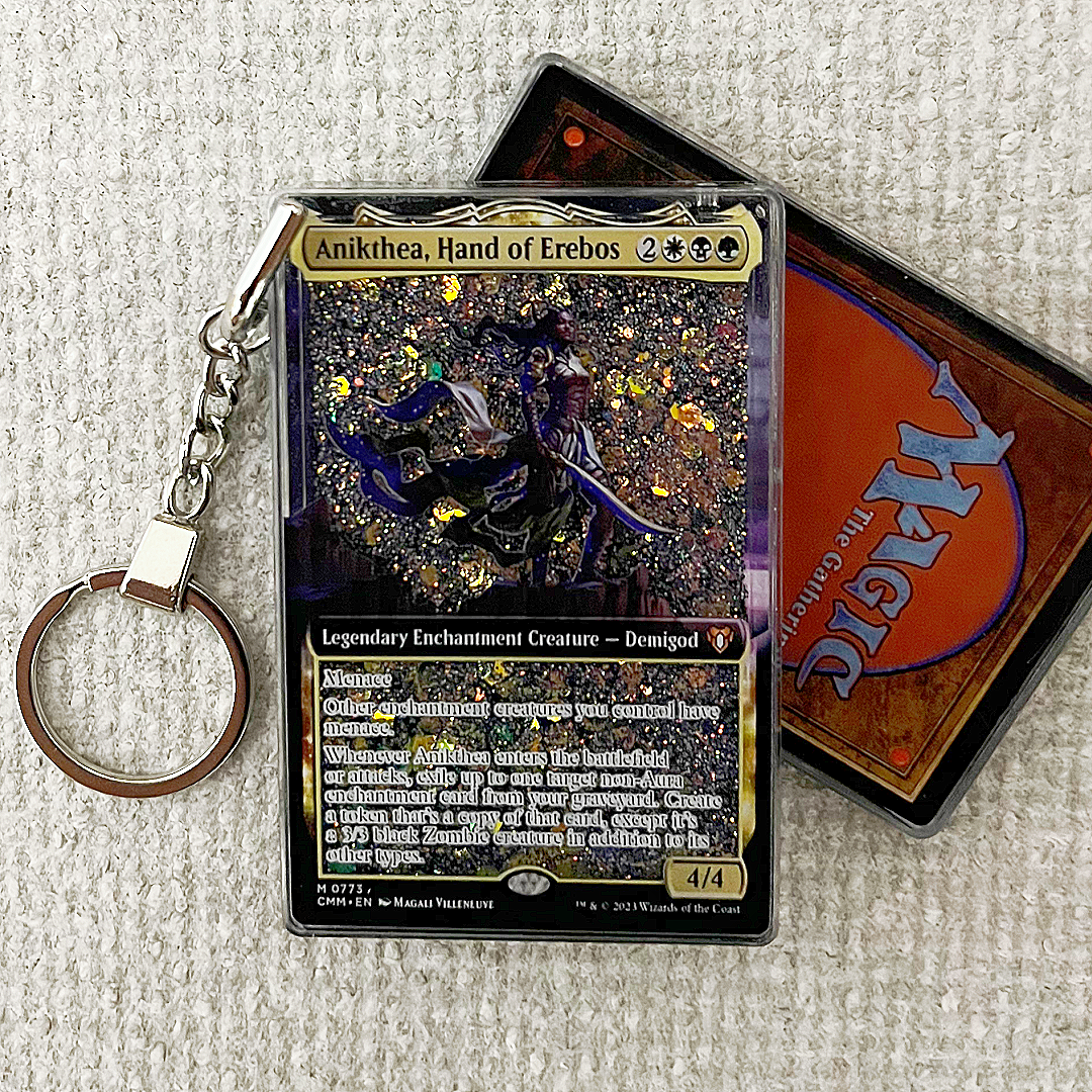 Anikthea, Hand of Erebos Magic the Gathering Card Quicksand Keychain