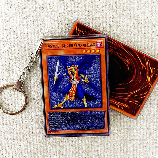 BLACKWING - KRIS THE CRACK OF DAWN Card Quicksand Keychain