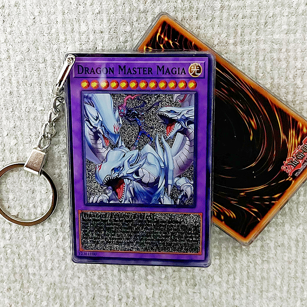 DRAGON MASTER MAGIA Card Quicksand Keychain