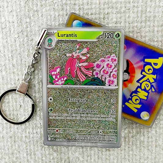 Lurantis Card Quicksand Keychain