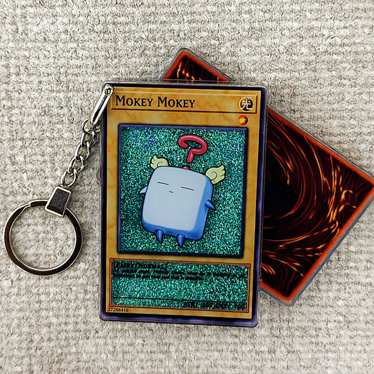 MOKEY MOKEY Card Quicksand Keychain
