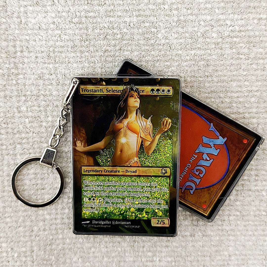 Trostani, Selesnya's Voice Card Quicksand Keychain