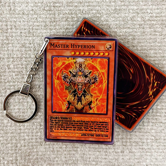 MASTER HYPERION Card Quicksand Keychain
