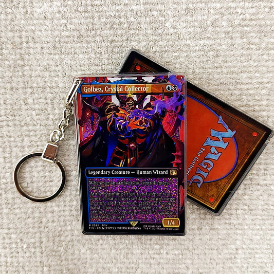 Golbez, Crystal Collector Card Quicksand Keychain