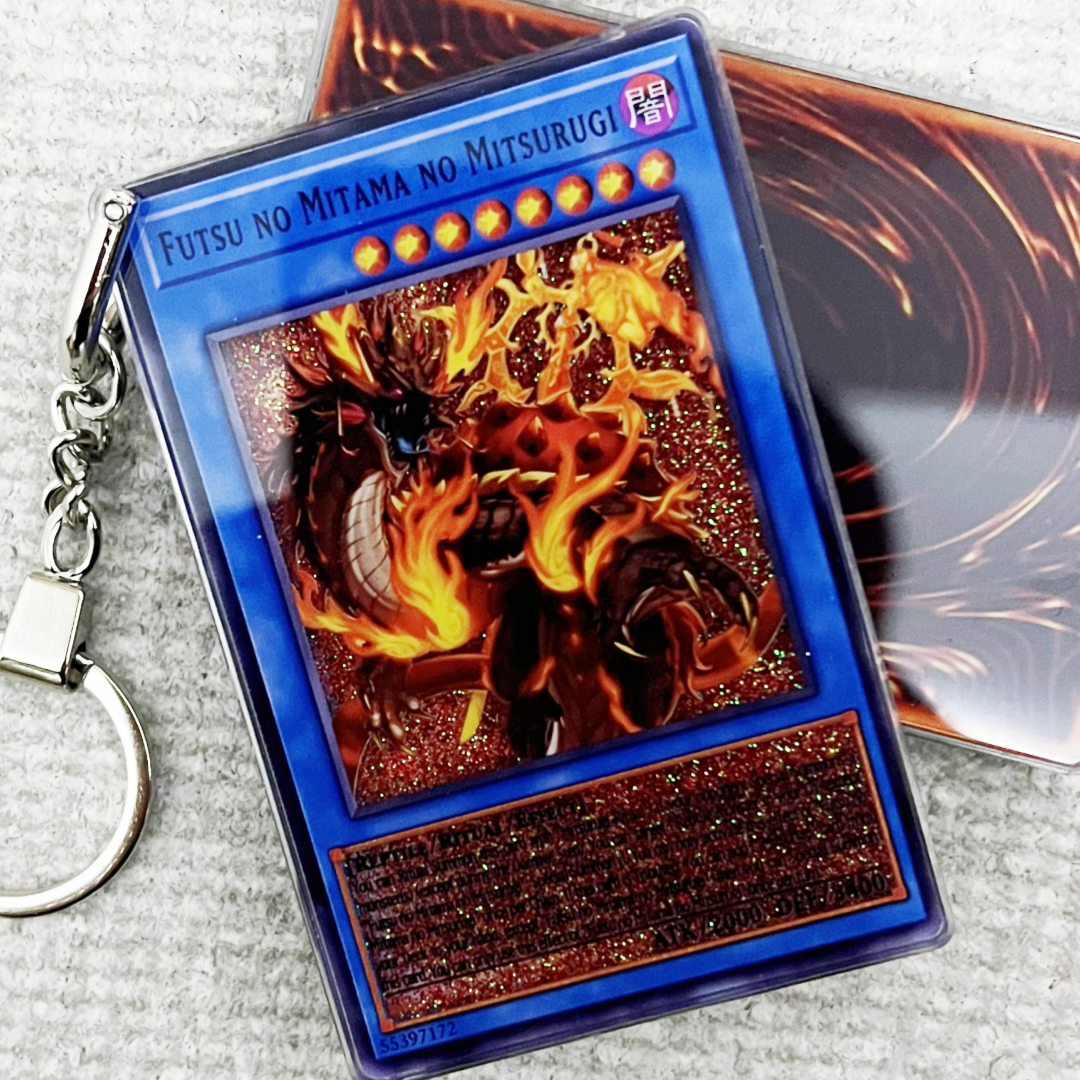 FUTSU NO MITAMA NO MITSURUGI Card Quicksand Keychain