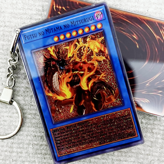 FUTSU NO MITAMA NO MITSURUGI Card Quicksand Keychain