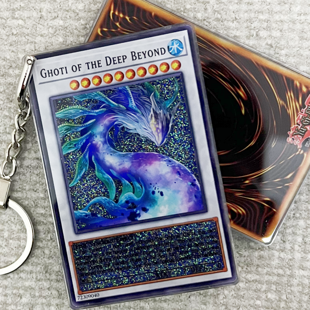 GHOTI OF THE DEEP BEYOND Card Quicksand Keychain