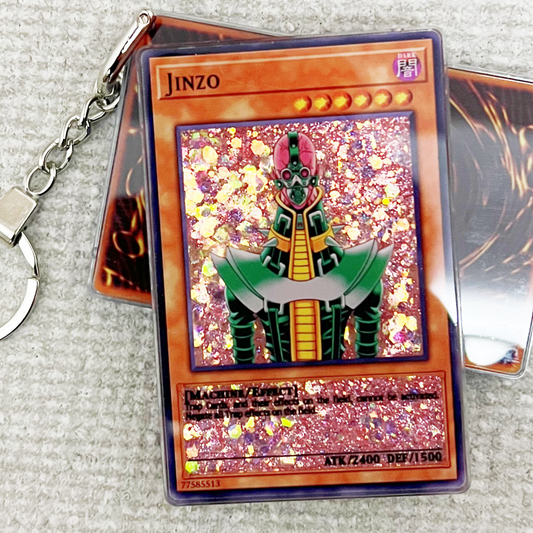 JINZO Card Quicksand Keychain