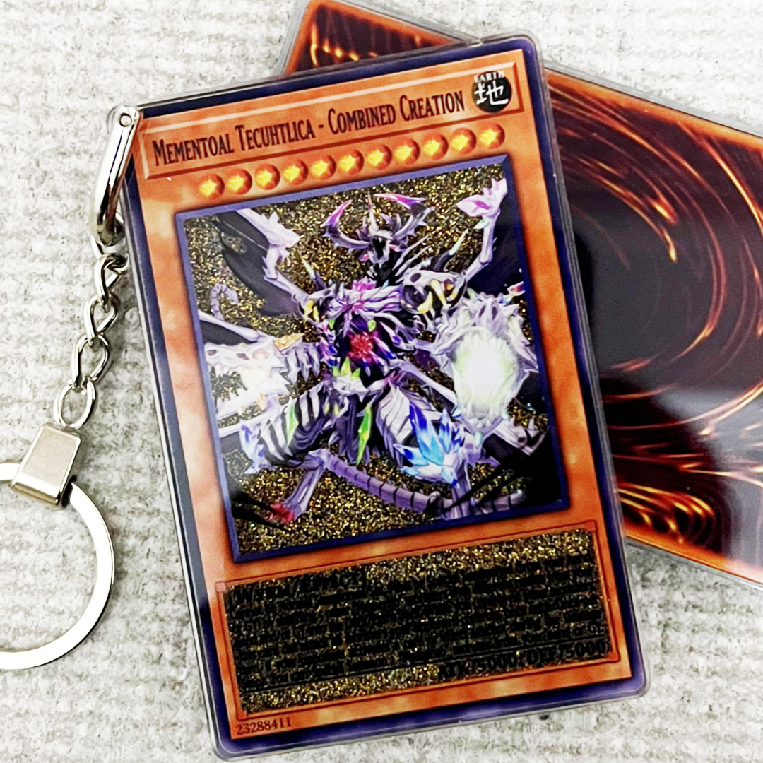 MEMENTOAL TECUHTLICA - COMBINED CREATION Card Quicksand Keychain
