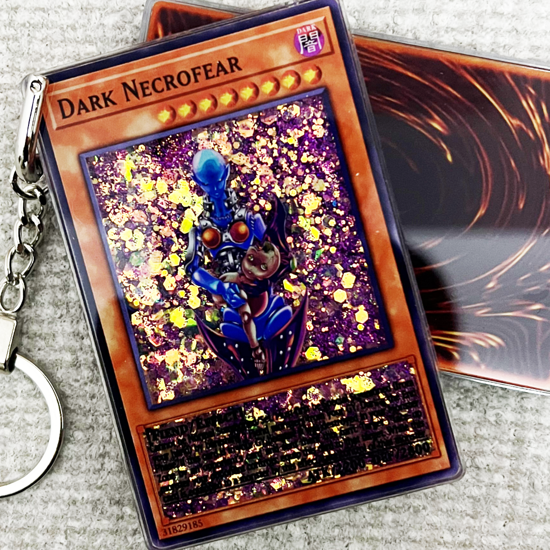 DARK NECROFEAR Card Quicksand Keychain