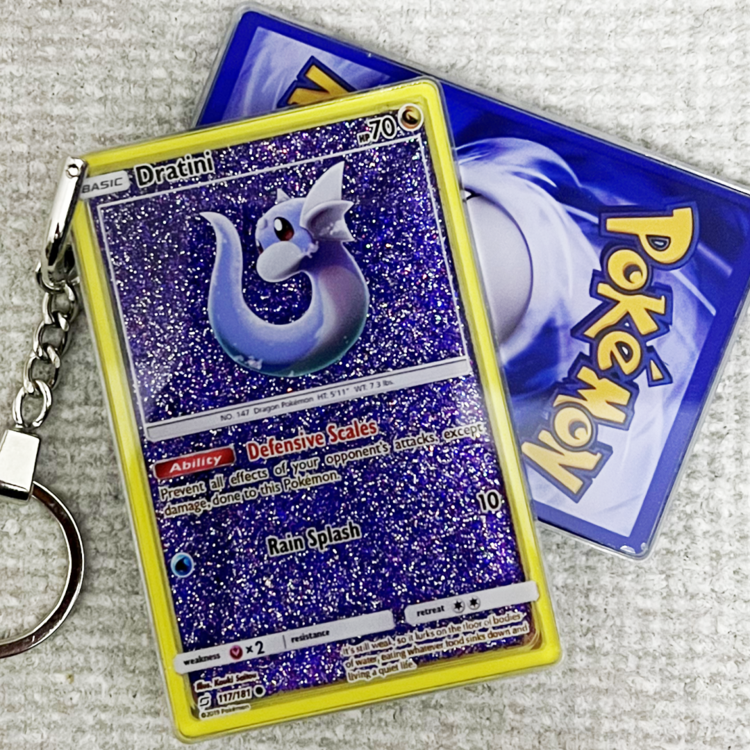 Dratini Quicksand Keychain