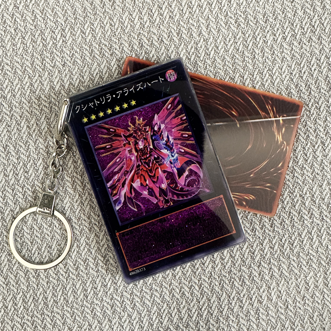 Kashtira Arise-Heart-Japanese Version Card Quicksand Keychain