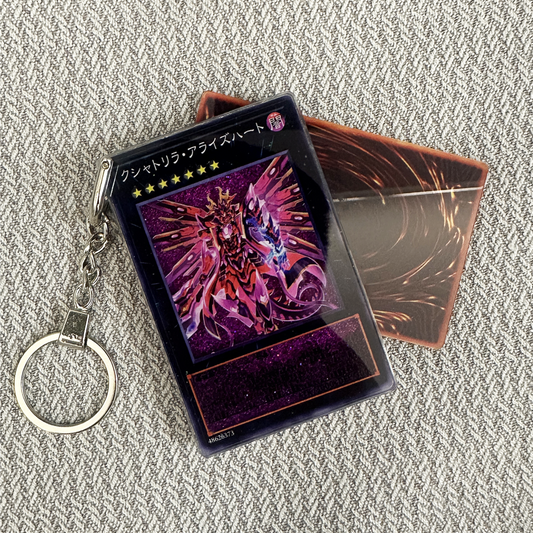 Kashtira Arise-Heart-Japanese Version Card Quicksand Keychain
