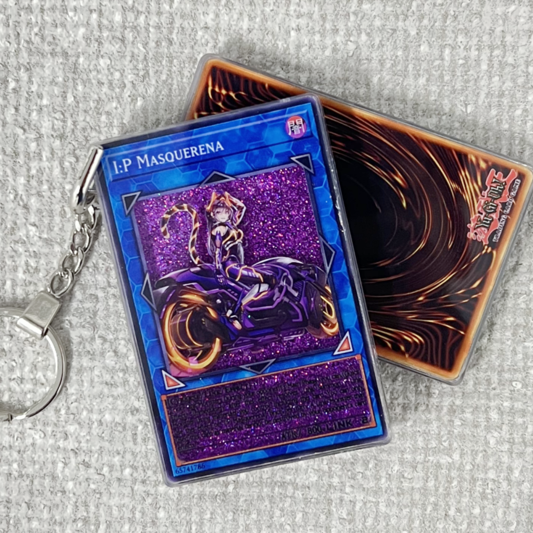 I:P MASQUERENA Card Quicksand Keychain