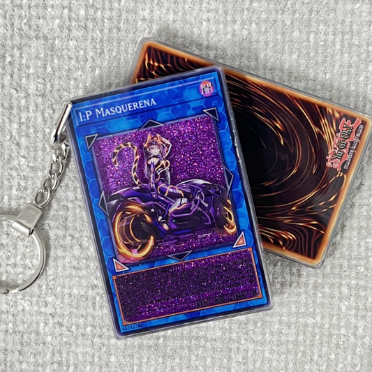 I:P MASQUERENA Card Quicksand Keychain