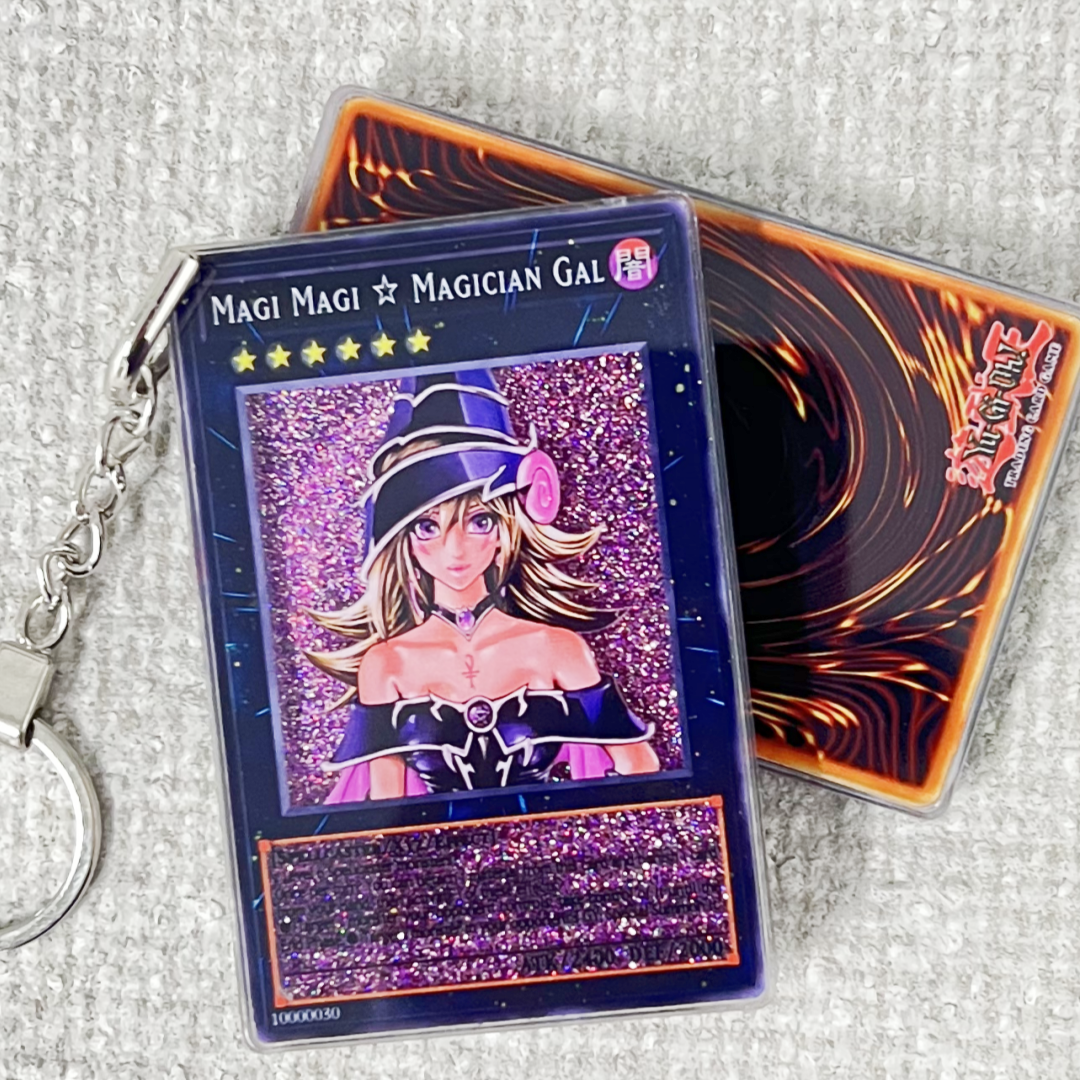 MAGI MAGI ☆ MAGICIAN GAL Card Quicksand Keychain