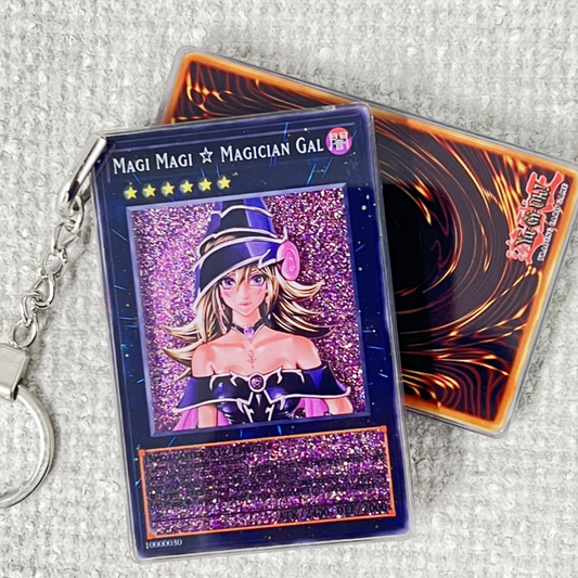 MAGI MAGI ☆ MAGICIAN GAL Card Quicksand Keychain