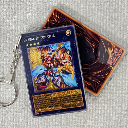 RYZEAL DETONATOR Card Quicksand Keychain
