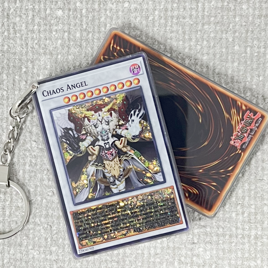 CHAOS ANGEL Card Quicksand Keychain