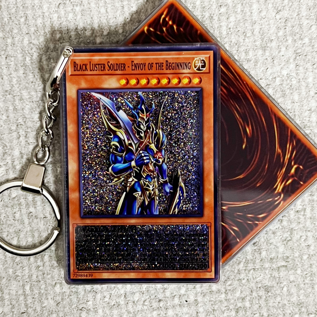BLACK LUSTER SOLDIER- ENVOY OF THE BEGINNING Card Quicksand Keychain