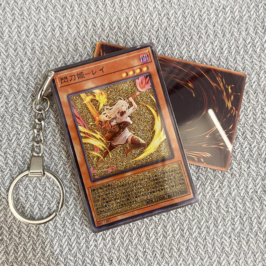 Sky Striker Ace - Raye Card Quicksand Keychain