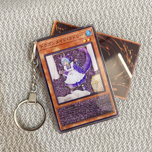 Laundry Dragonmaid Card Quicksand Keychain