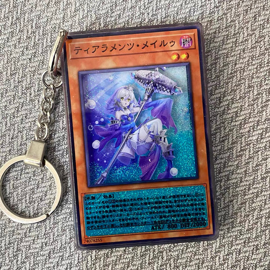 Tearlaments Merrli Card Quicksand Keychain