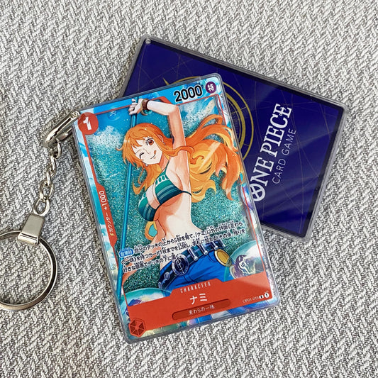 Nami Card Quicksand Keychain