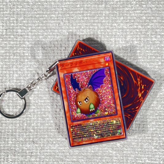 Darkuriboh Card Quicksand Keychain
