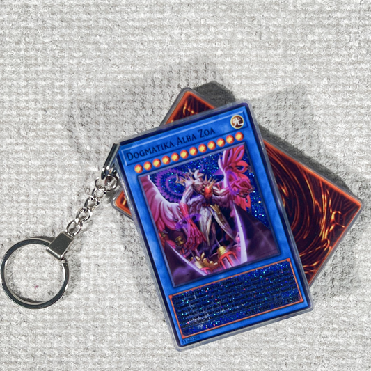 Dogmatika Alba Zoa Card Quicksand Keychain
