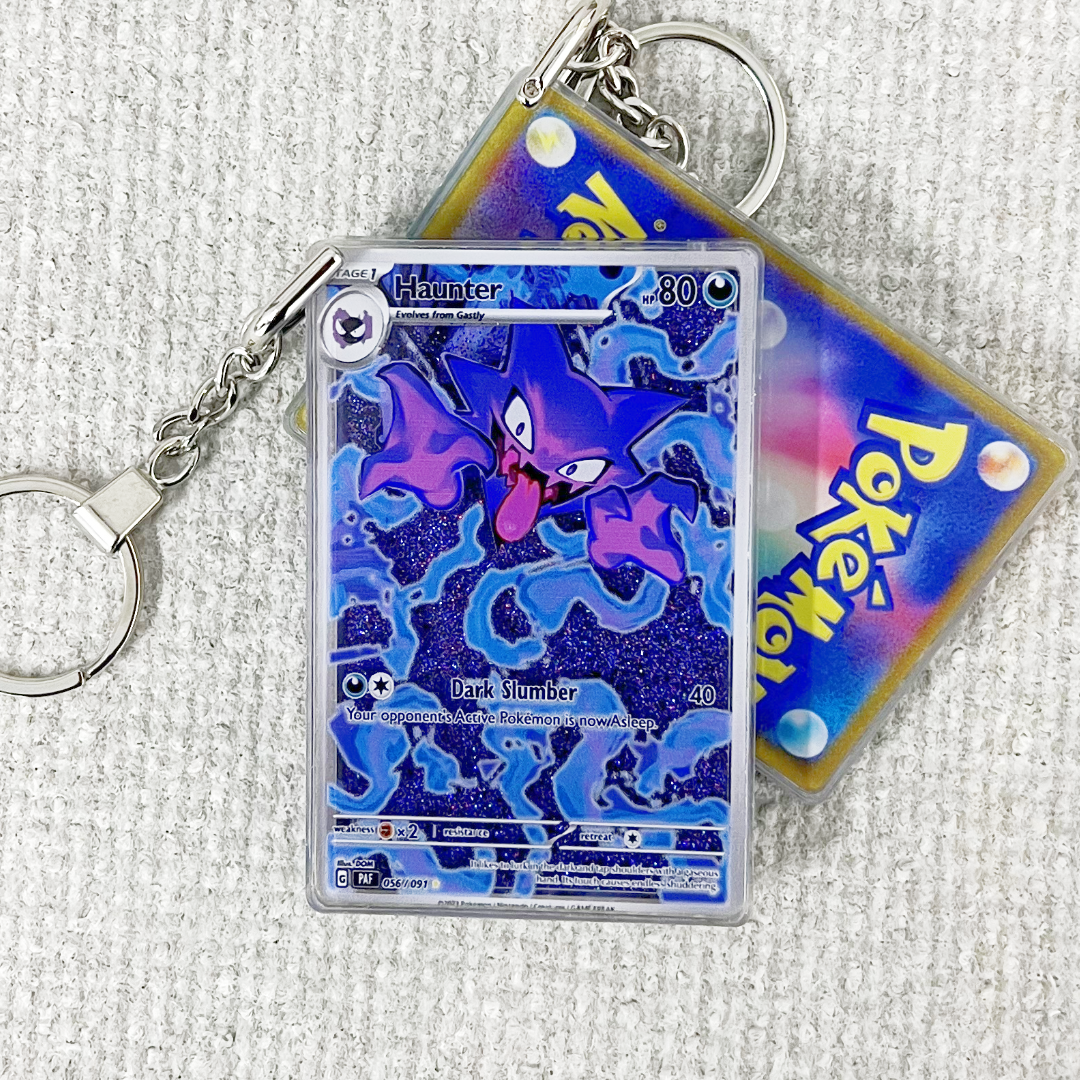 Haunter Card Quicksand Keychain