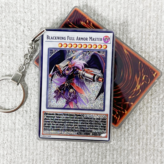 BLACKWING FULL ARMOR MASTER Card Quicksand Keychain