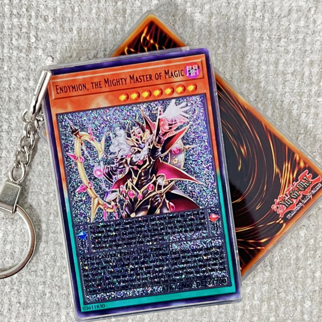 ENDYMION, THE MIGHTY MASTER OF MAGIC Card Quicksand Keychain