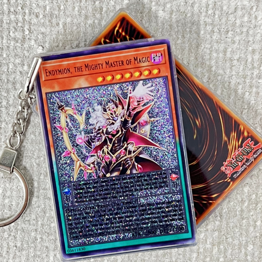 ENDYMION, THE MIGHTY MASTER OF MAGIC Card Quicksand Keychain