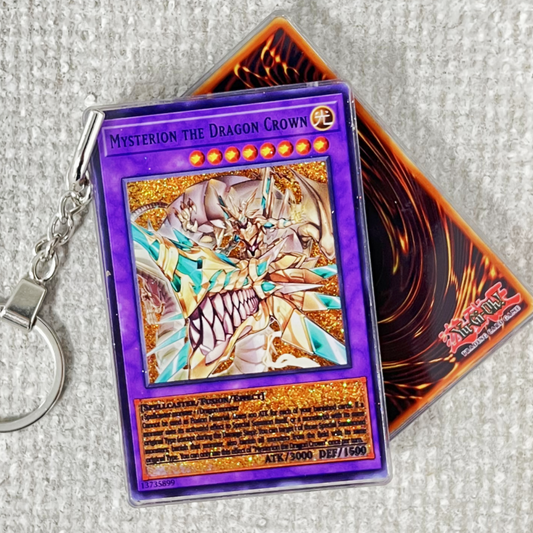 MYSTERION THE DRAGON CROWN Card Quicksand Keychain