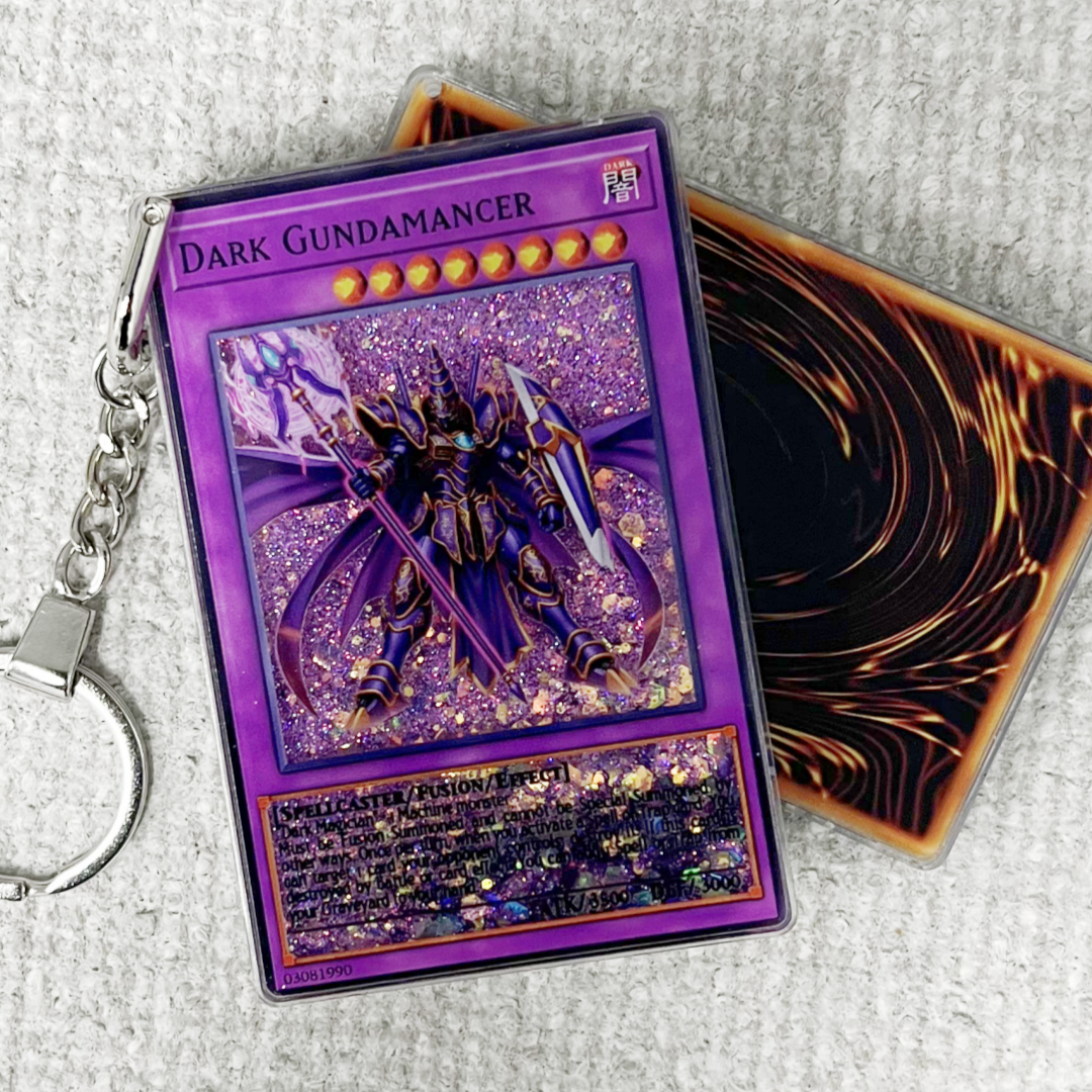DARK GUNDAMANCER Card Quicksand Keychain