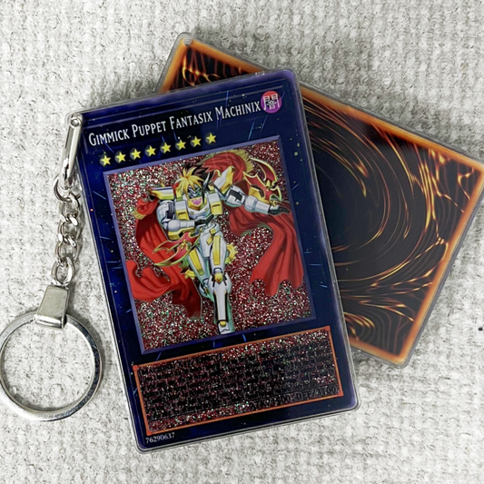 GIMMICK PUPPET FANTASIX MACHINIX Card Quicksand Keychain