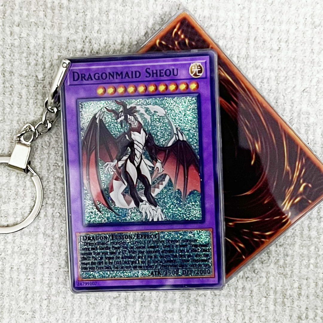 DRAGONMAID SHEOU Card Quicksand Keychain