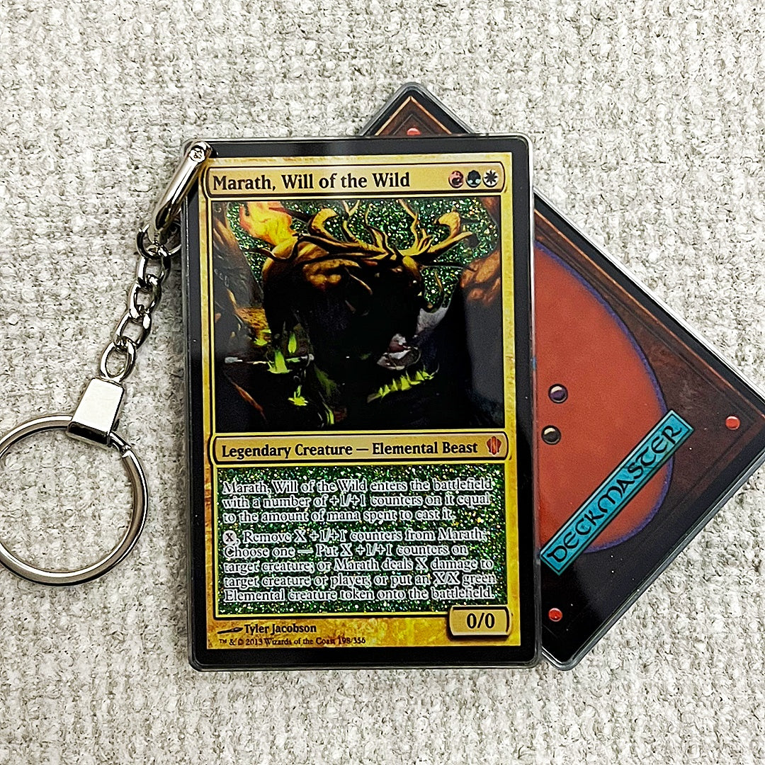 Marath, Will of the Wild Card Quicksand Keychain