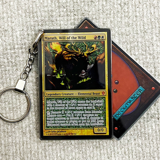 Marath, Will of the Wild Card Quicksand Keychain