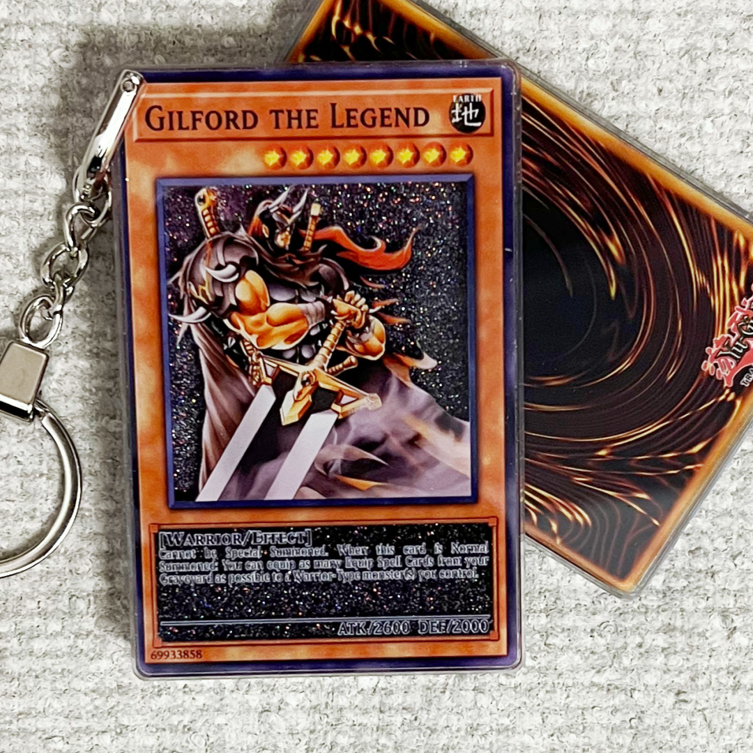 GILFORD THE LEGEND Card Quicksand Keychain