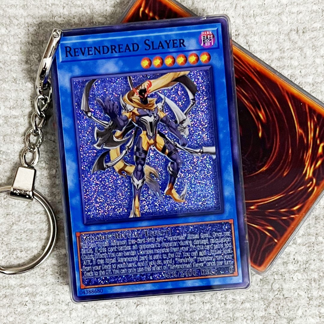REVENDREAD SLAYER Card Quicksand Keychain
