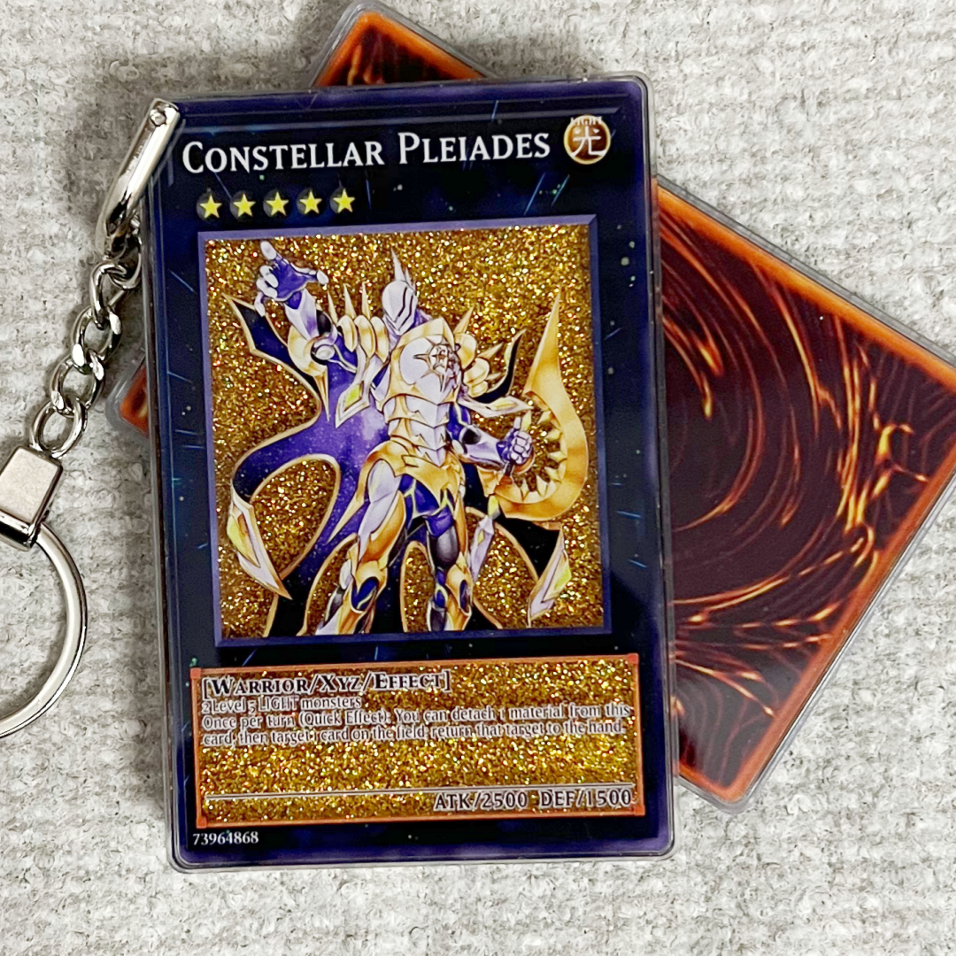 CONSTELLAR PLEIADES Card Quicksand Keychain